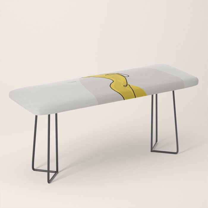 Mustard Moonlight  Bench Gallery Image 1