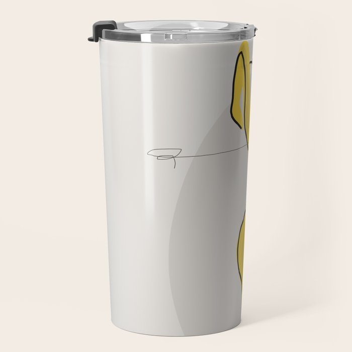 Mustard Moonlight  Travel Mug Gallery Image 3