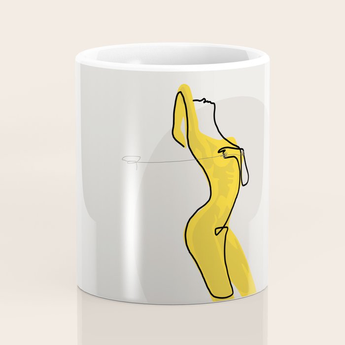 Mustard Moonlight  Coffee Mug Gallery Image 4