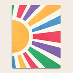 Retro Sunrise 2: 80s Rainbow Edition Notebook Gallery Image 4