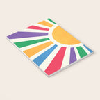 Retro Sunrise 2: 80s Rainbow Edition Notebook Gallery Image 3