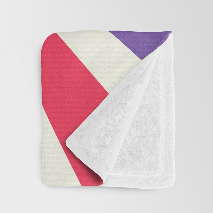 Retro Sunrise 2: 80s Rainbow Edition Throw Blanket Gallery Image 3