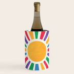 Retro Sunrise 2: 80s Rainbow Edition Wine Chiller Gallery Image 1