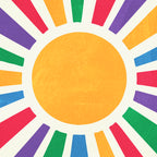 Retro Sunrise 2: 80s Rainbow Edition Coffee Mug Gallery Image 2