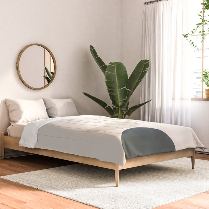 Minimal Abstract Shapes 16 Comforter Gallery Image 2