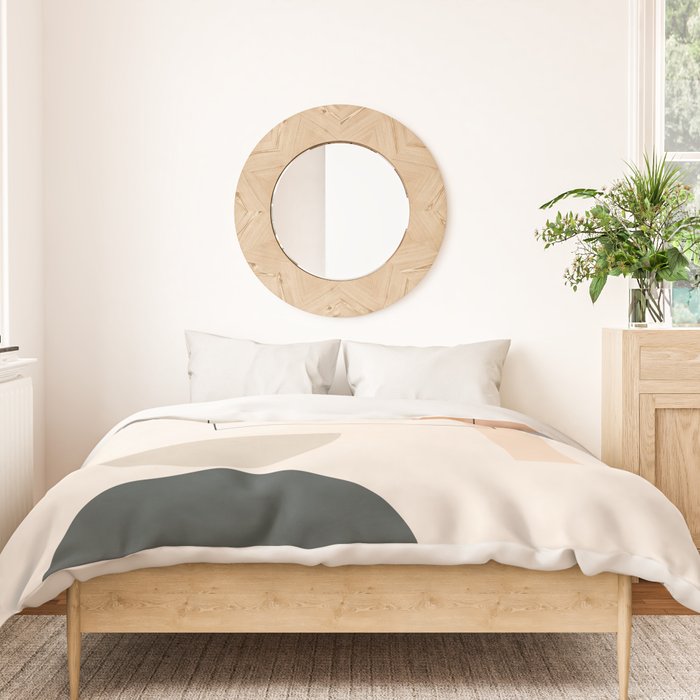 Minimal Abstract Shapes 16 Duvet Cover Gallery Image 3