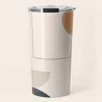 Minimal Abstract Shapes 16 Travel Mug Gallery Image 1