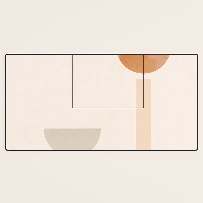 Minimal Abstract Shapes 16 Desk Mat Gallery Image 3