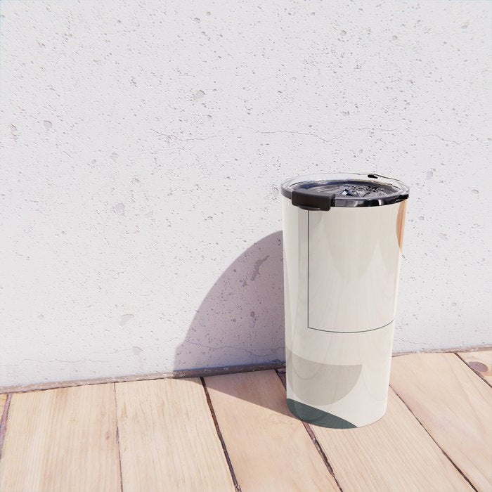 Minimal Abstract Shapes 16 Travel Mug Gallery Image 4