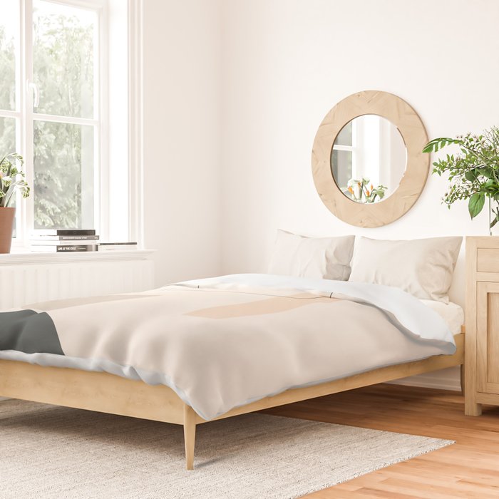 Minimal Abstract Shapes 16 Duvet Cover Gallery Image 2