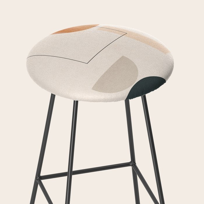 Minimal Abstract Shapes 16 Stool Gallery Image 2