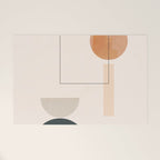 Minimal Abstract Shapes 16 Welcome Mat Gallery Image 1