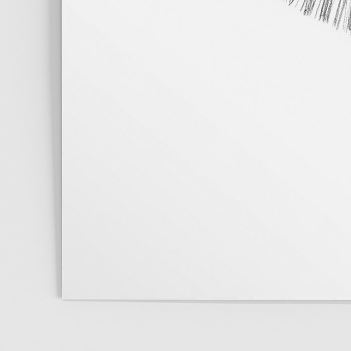 Mid Century Modern Geometric Abstract S Shape Line Drawing Pattern Poster Gallery Image 3