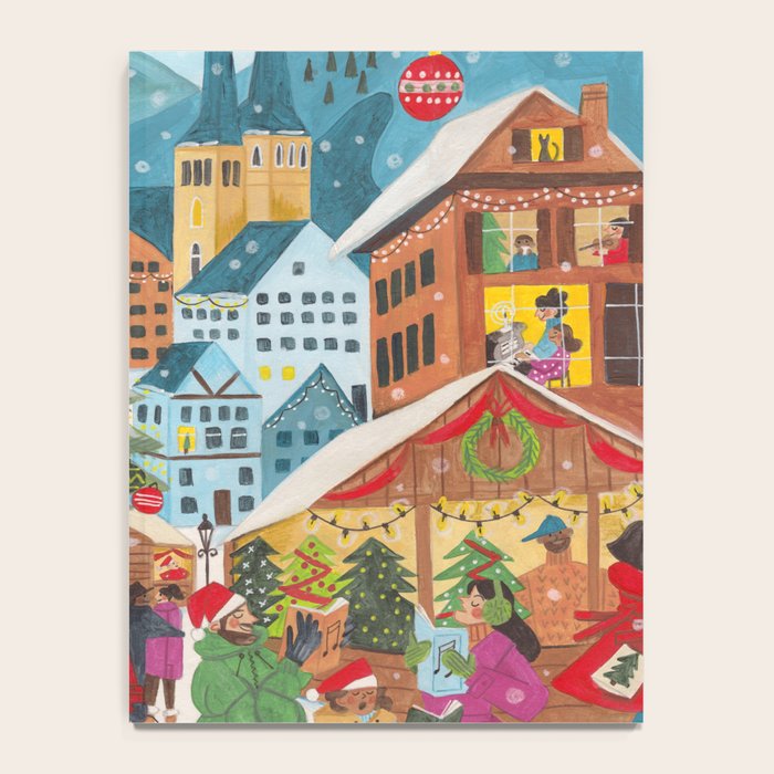 Christmas market in the village Notebook Gallery Image 4
