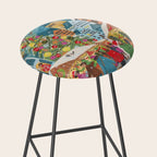Christmas market in the village Stool Gallery Image 2