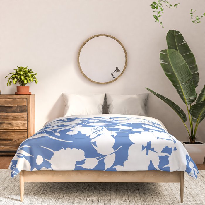 Floral Simplistic Silhouettes B Comforter Gallery Image 3