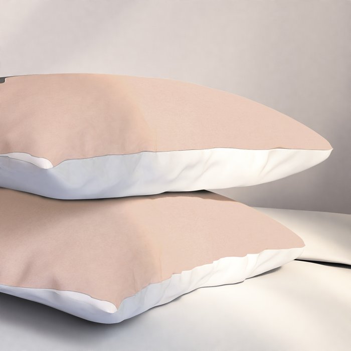 Sitting Cats Abstract Pillow Sham Gallery Image 3
