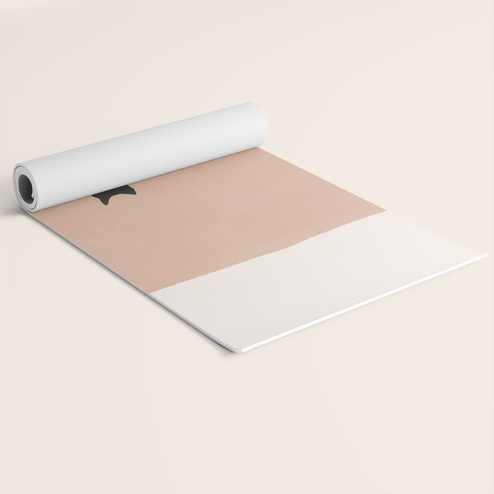 Sitting Cats Abstract Yoga Mat Gallery Image 2