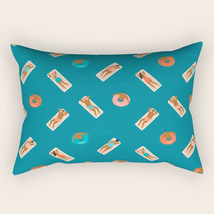 Summertime Rectangular Pillow Gallery Image 2