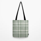 fall plaid - sage Tote Bag Gallery Image 2