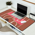 Organic Minimalist Layers 3 Desk Mat Gallery Image 2