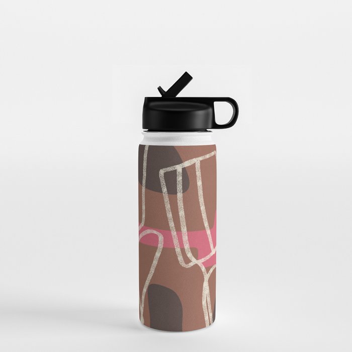 Organic Minimalist Layers 3 Water Bottle Gallery Image 1