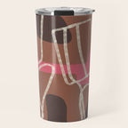 Organic Minimalist Layers 3 Travel Mug Gallery Image 1