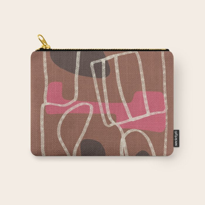 Organic Minimalist Layers 3 Carry All Pouch Gallery Image 1