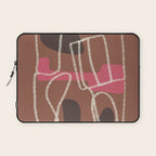 Organic Minimalist Layers 3 Laptop Sleeve Gallery Image 1