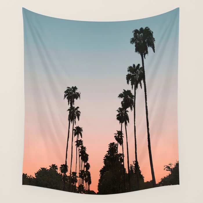 California Sunset Wall Tapestry Gallery Image 4
