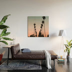 California Sunset Wood Wall Art Gallery Image 2