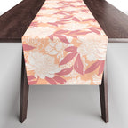 Modern floral blooms PF2 Table Runner Gallery Image 1