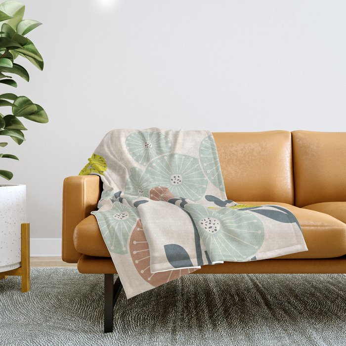 Contemporary Gallery of Art Helsinki Throw Blanket Gallery Image 1