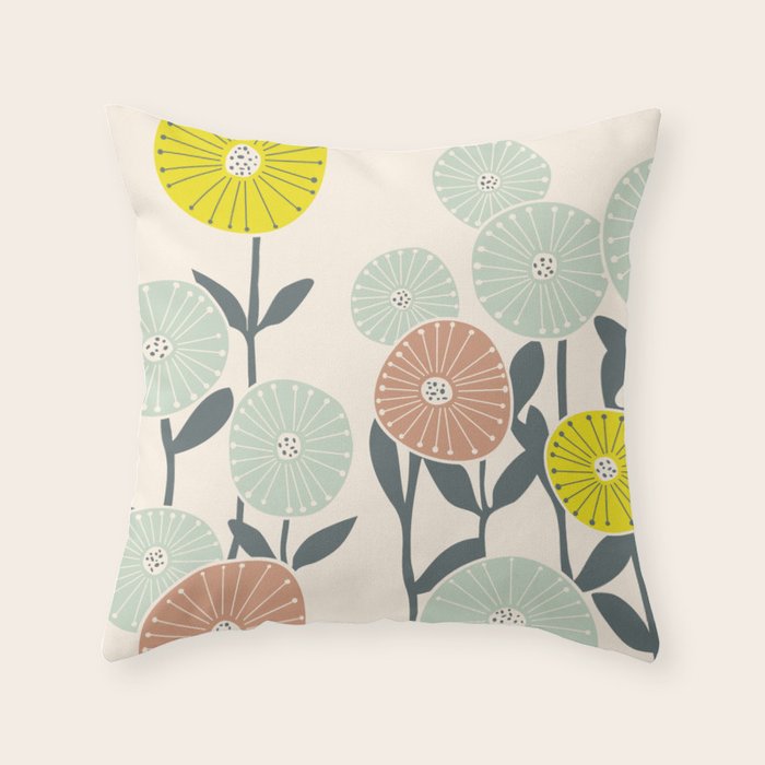 Contemporary Gallery of Art Helsinki Throw Pillow Gallery Image 1