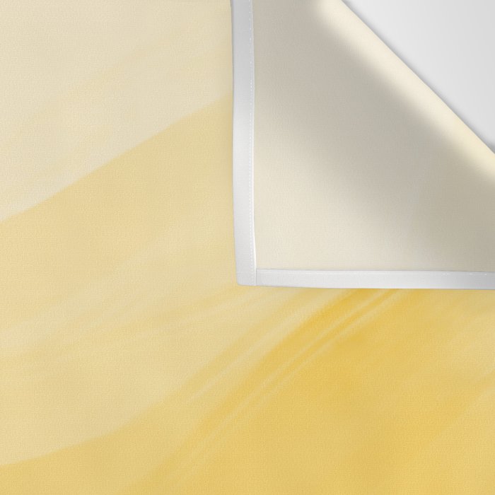 Monochromatic Pale Yellow into Gold Abstract Painting Wall Tapestry Gallery Image 3