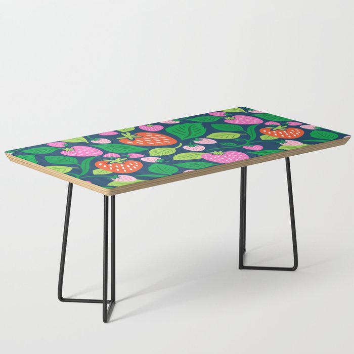 Strawberry Fields - Pink and Blue Coffee Table Gallery Image 1