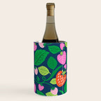 Strawberry Fields - Pink and Blue Wine Chiller Gallery Image 3