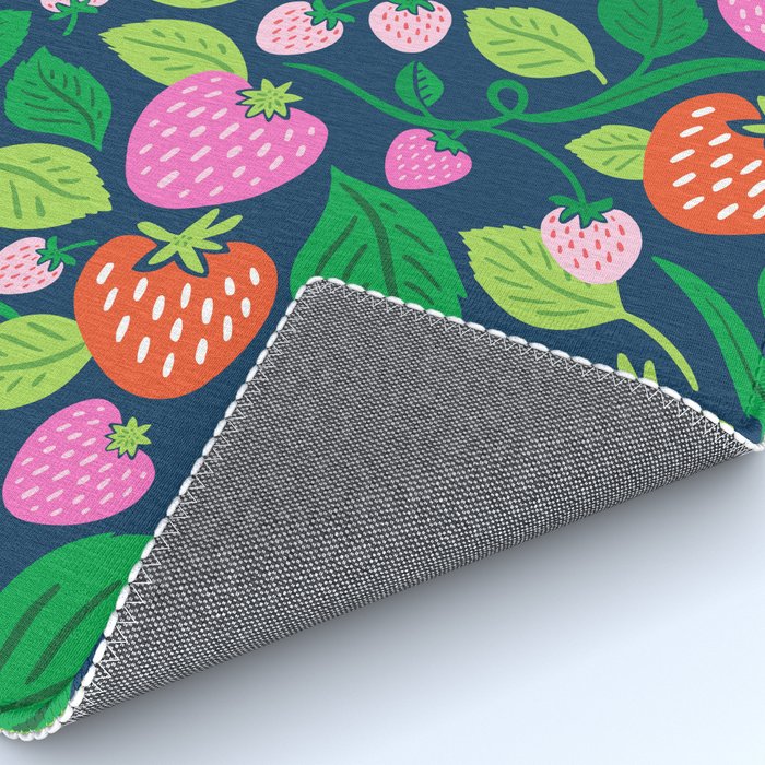 Strawberry Fields - Pink and Blue Rug Gallery Image 4