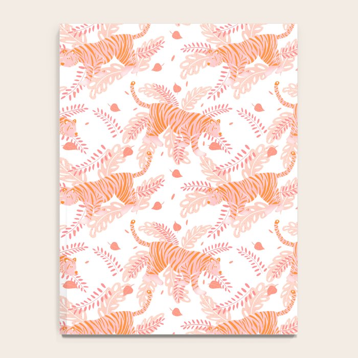 Orange and pink tiger Notebook Gallery Image 4
