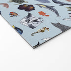 SEA CREATURES poster with names Welcome Mat Gallery Image 2