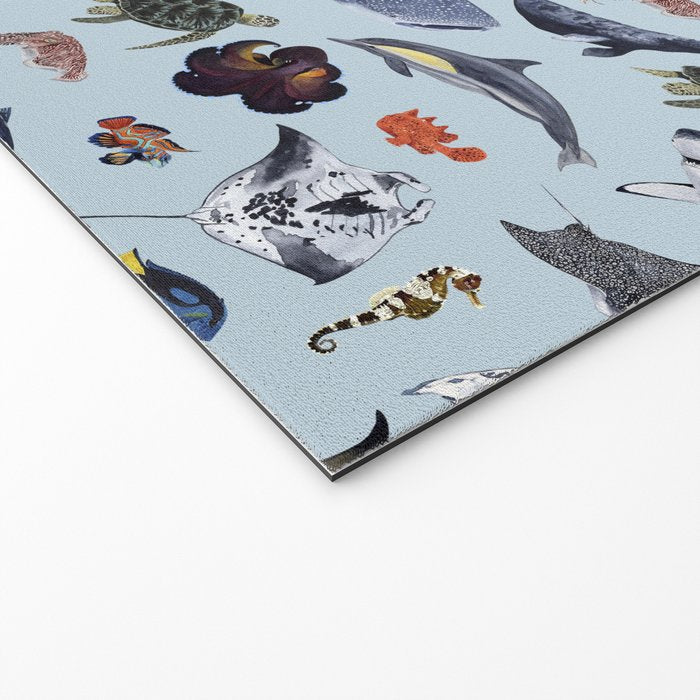 SEA CREATURES poster with names Welcome Mat Gallery Image 2