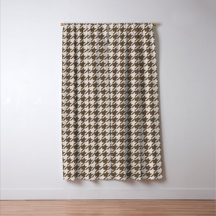 Cozy Heirloom in Coffee Window Curtain Gallery Image 3