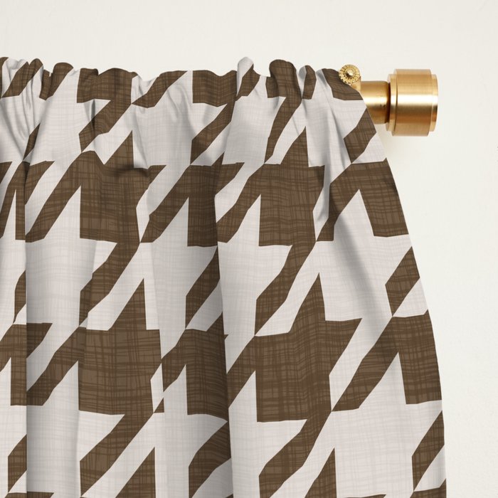 Cozy Heirloom in Coffee Window Curtain Gallery Image 2