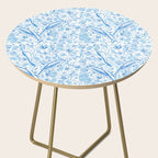 Mermaid Toile - Blue Side Table Gallery Image 2