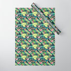 Tropical Bird of Paradise Wrapping Paper Gallery Image 1