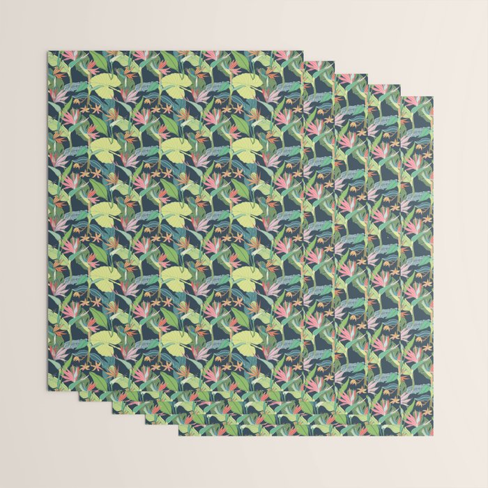Tropical Bird of Paradise Wrapping Paper Gallery Image 3