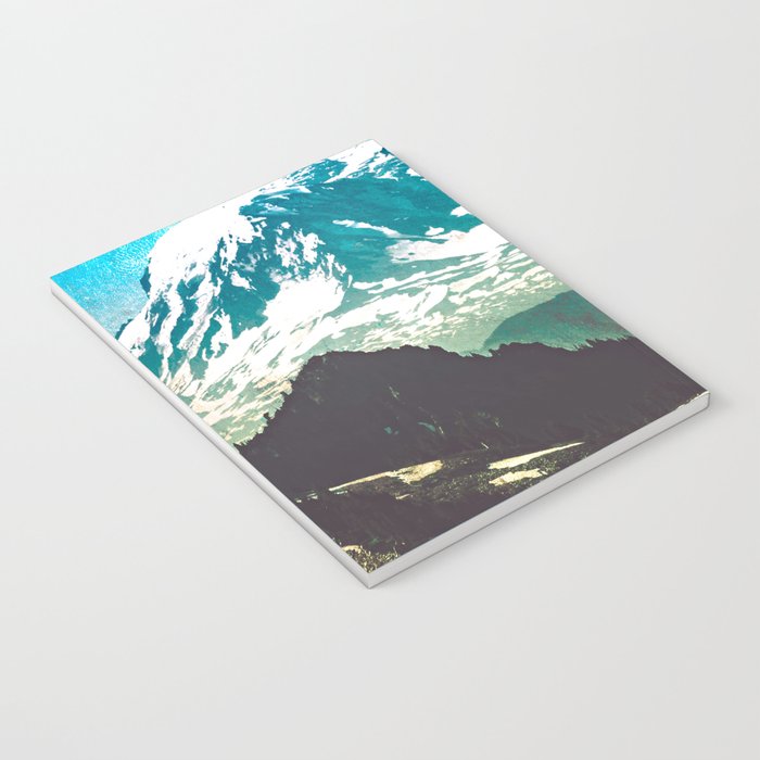 Mt Adams from Mt Rainier Washington State - Nature Photography Notebook Gallery Image 3