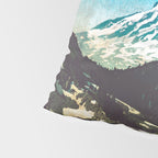 Mt Adams from Mt Rainier Washington State - Nature Photography Pillow Sham Gallery Image 4