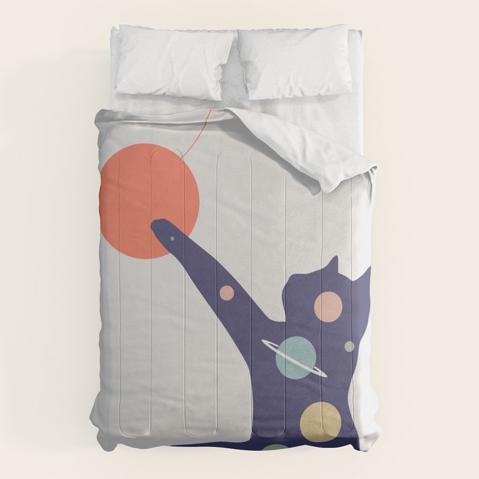 Cat Landscape 50 Comforter Gallery Image 1