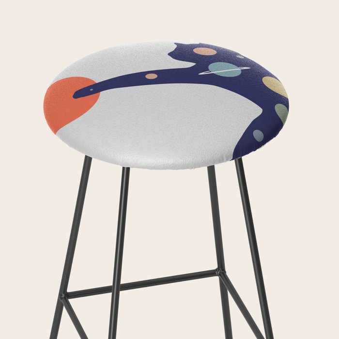 Cat Landscape 50 Stool Gallery Image 2